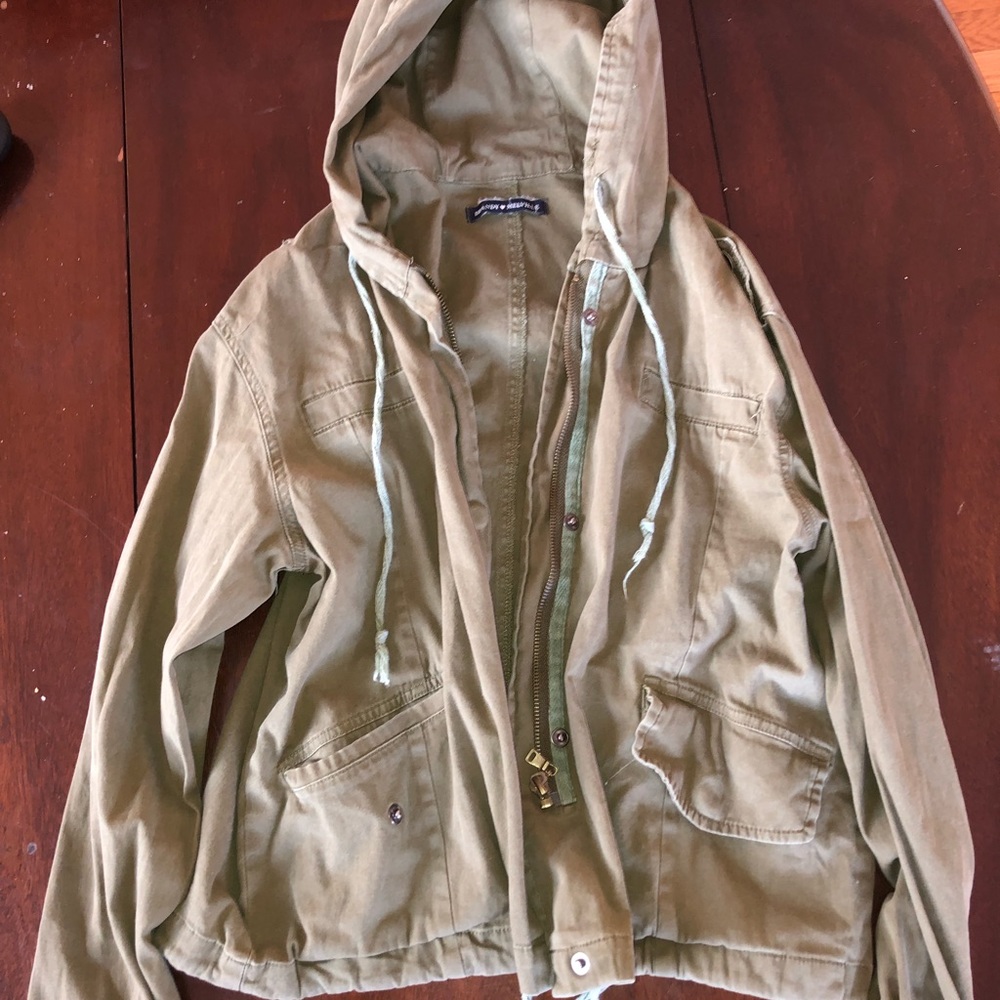 Army green jacket